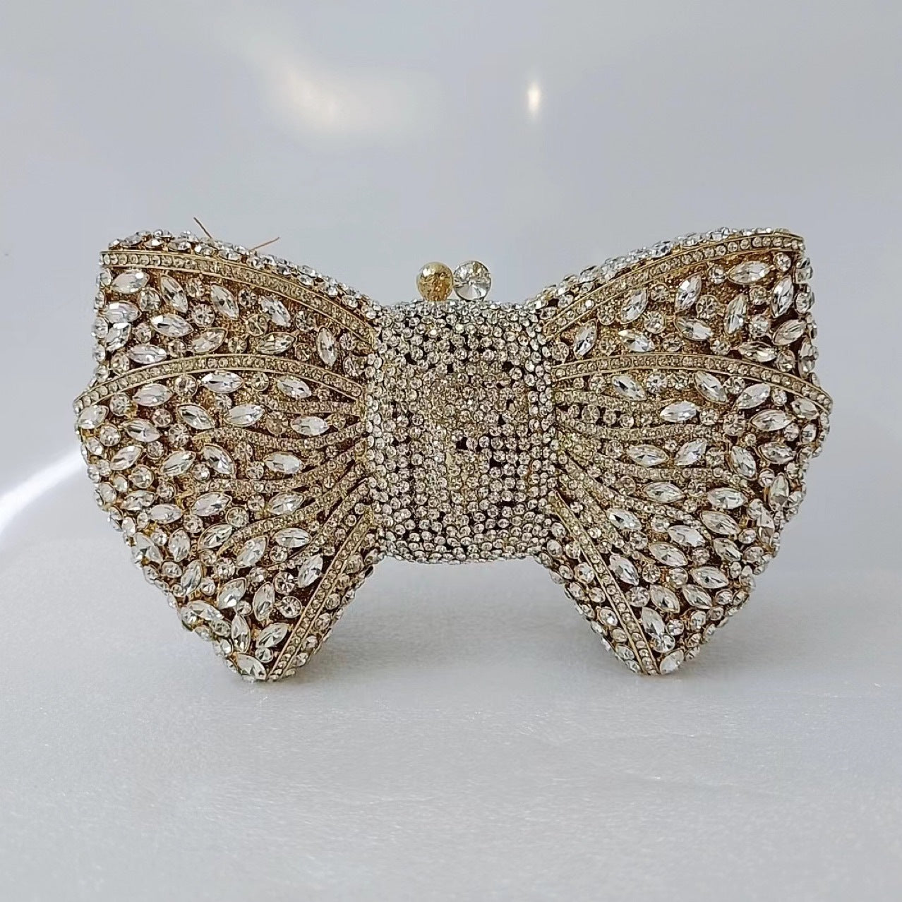 Women's Attractive Diamond Banquet Full Clutch Evening Bags