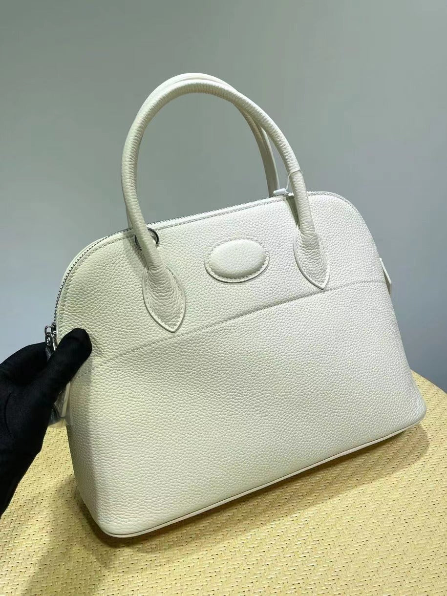 Women's Commuter Big Female Genuine Leather Fashion Tote Bags