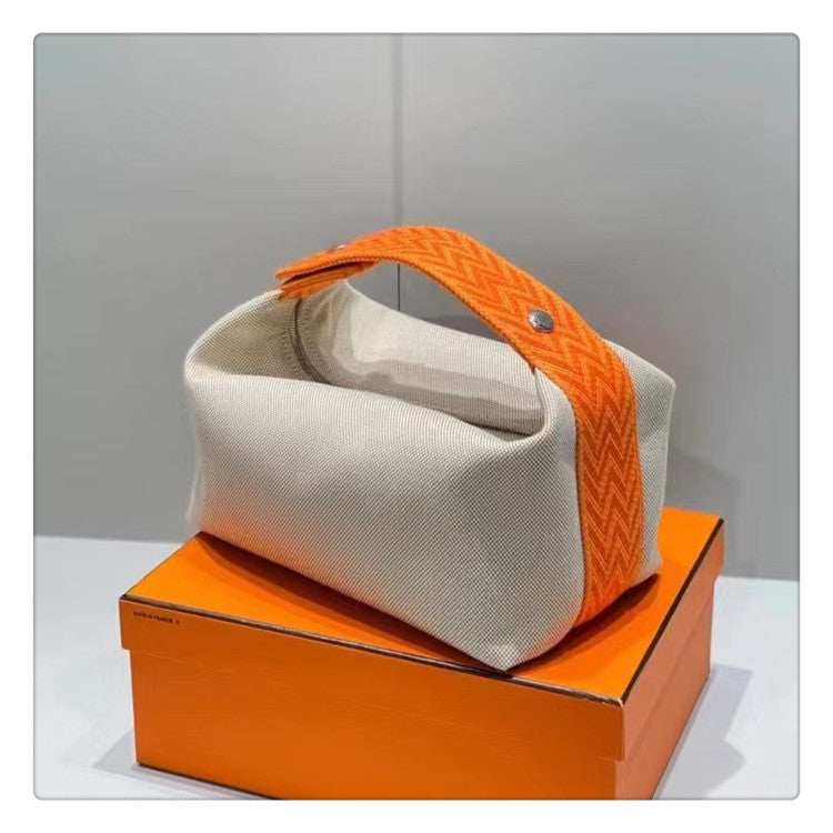 Women's Lunch Box Canvas Wash Portable Large Handbags