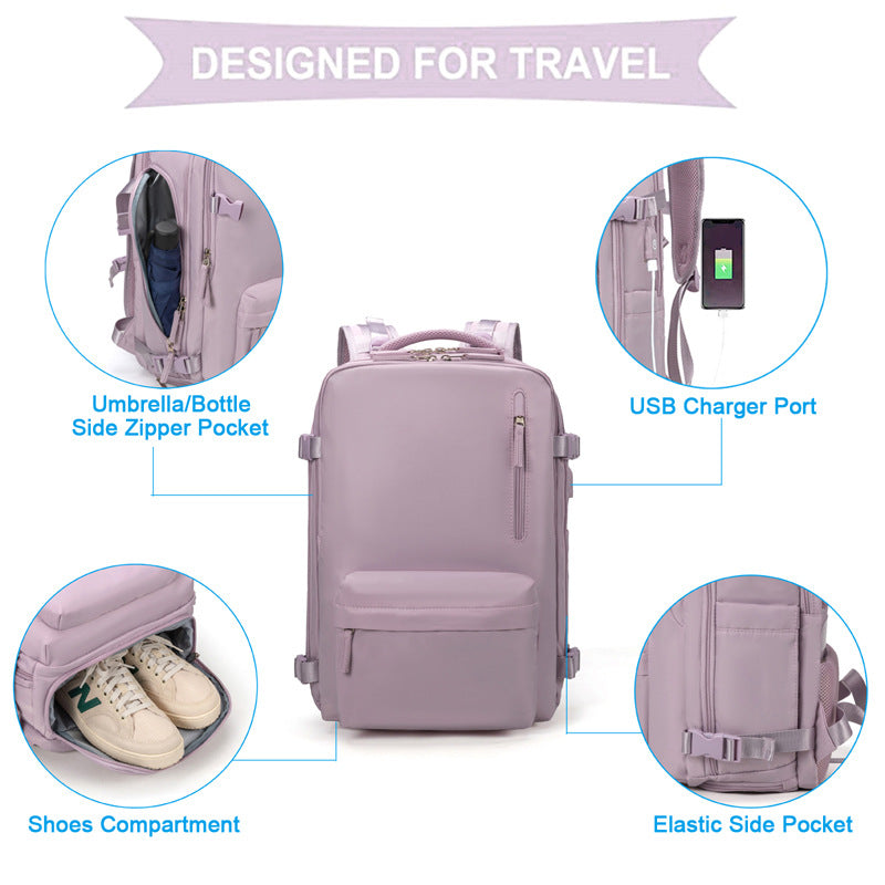 Fashion Large Capacity Waterproof Female Portable Backpacks