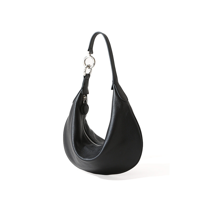 Women's Leather Autumn Underarm Light Luxury High-grade Handbags