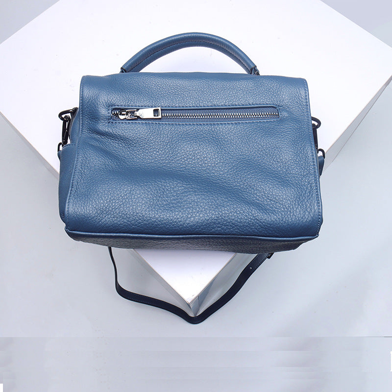 Women's First Layer Cowhide Leather Soft Fashion Handbags