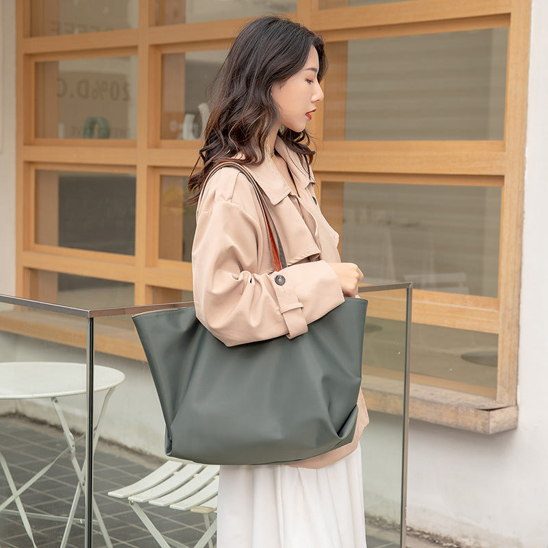 Women's Large Capacity Fashion Nylon Cloth Underarm Shoulder Bags