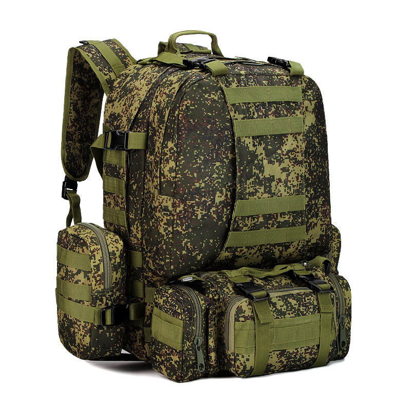 Large Capacity Combination Camping Army Camouflage Mountaineering Backpacks