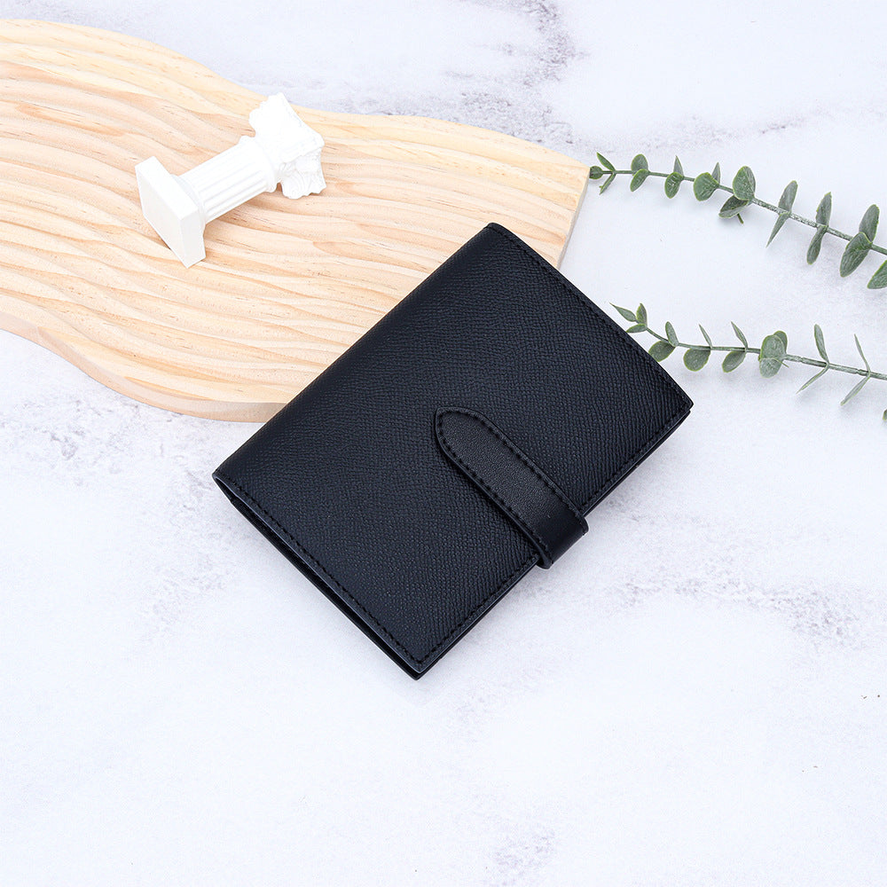 Women's Genuine Leather Short Fashion Palm Print Cowhide Bags