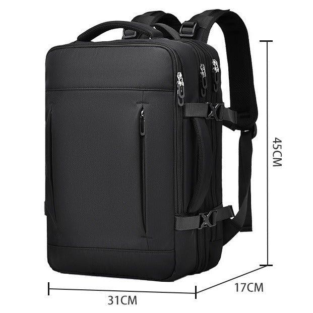 Men's Slouchy Business Capacity Storage Computer Backpacks