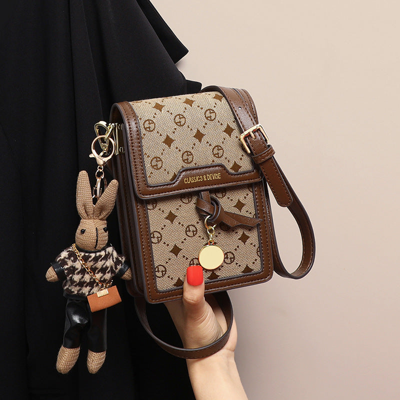 Mobile Summer Light Luxury Mini Design Crossbody Bags