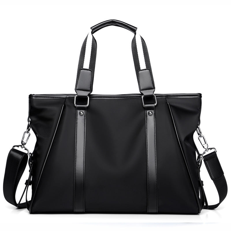 Men's Fashion Horizontal Oxford Cloth Trend Business Men's Handbags