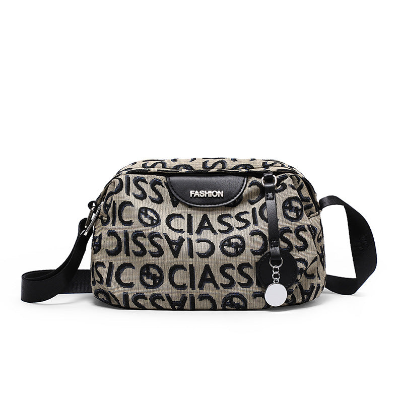 Women's Summer Underarm Pouch Light Luxury Canvas Crossbody Bags