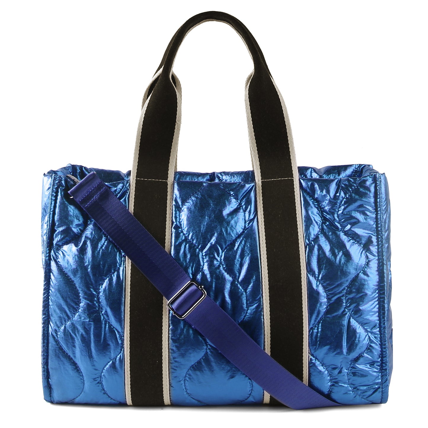 Women's Shiny Down Large Capacity Stitching Texture Shoulder Bags