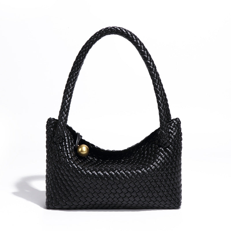 Capacity Commuter High-grade Woven Portable Soft Shoulder Bags