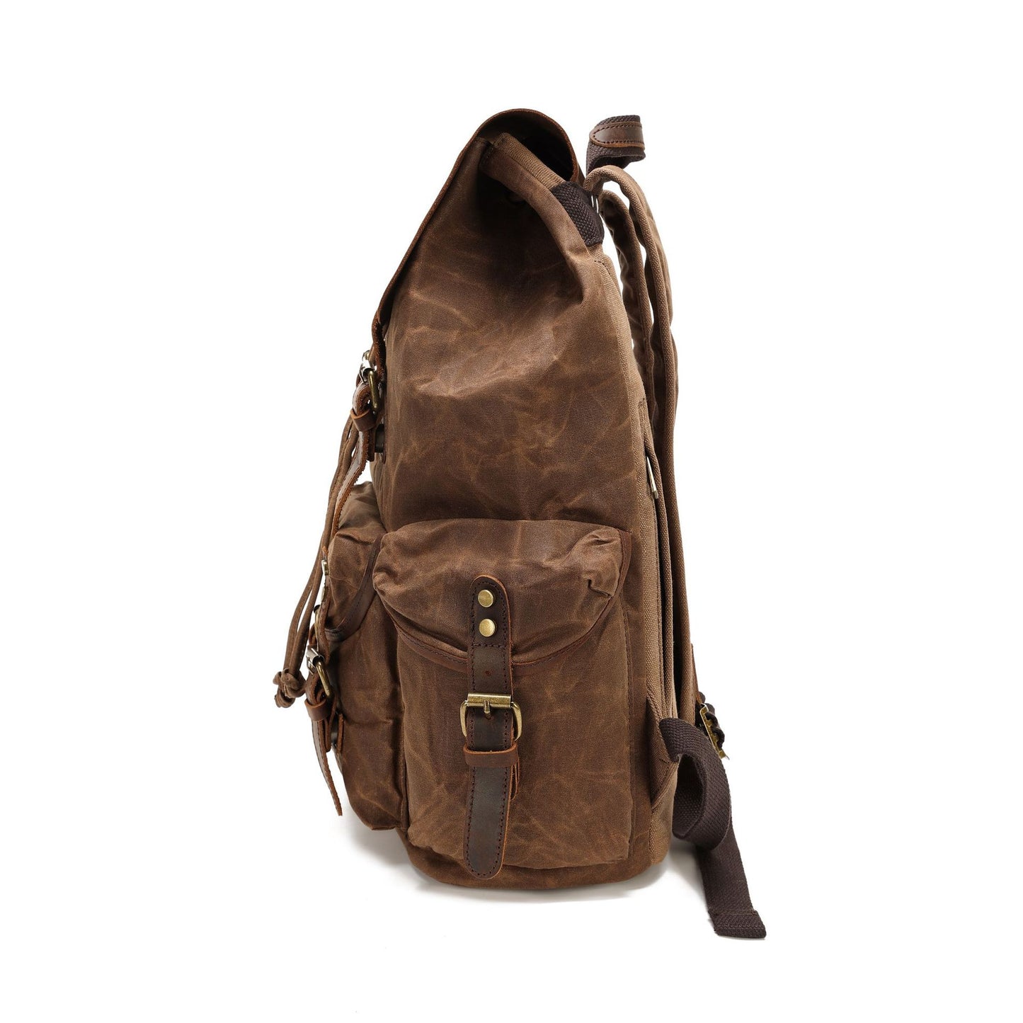 Vintage Crazy Horse Leather Waterproof Oil Wax Canvas Bags