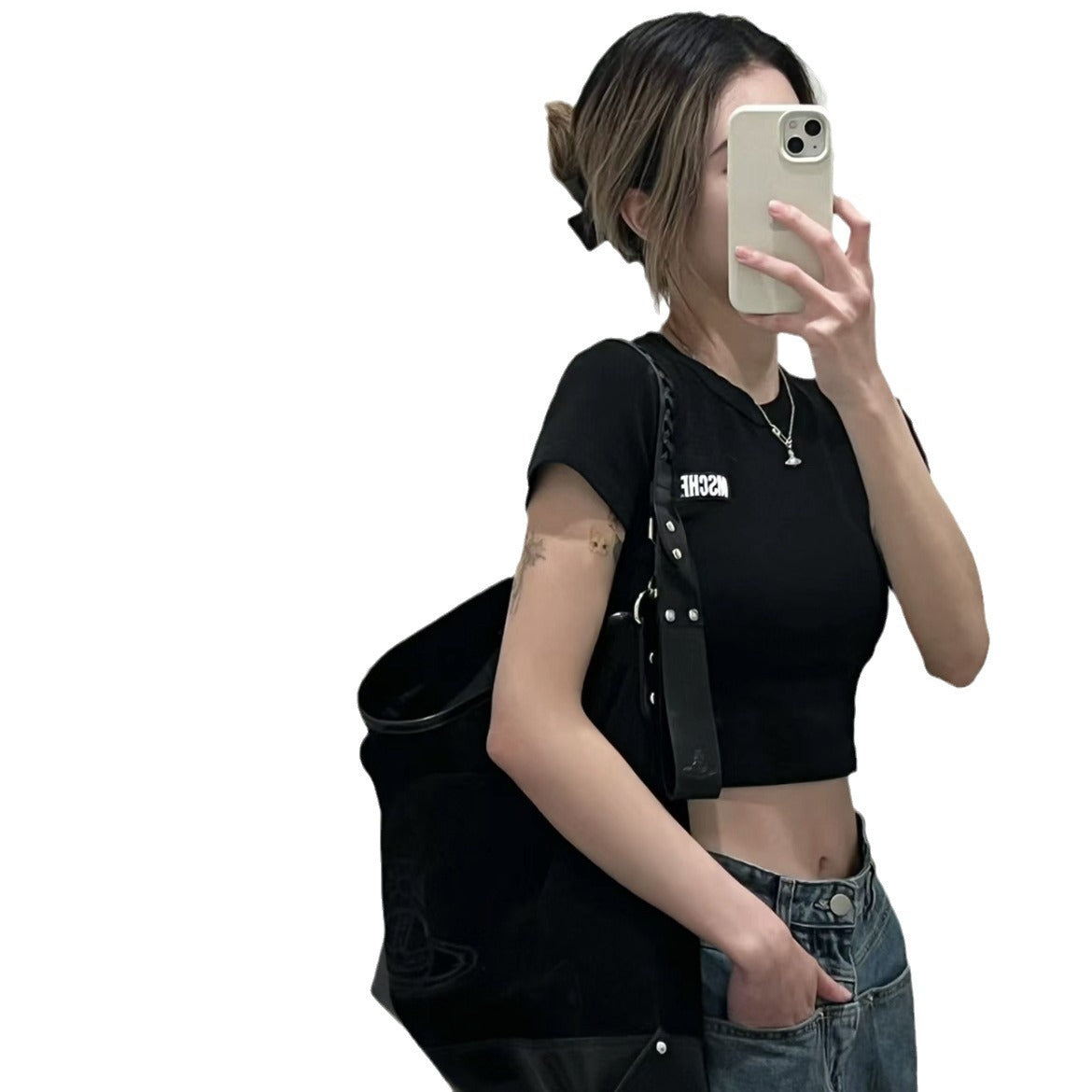 Women's Queen Mother Suede Wandering Large Capacity Crossbody Bags