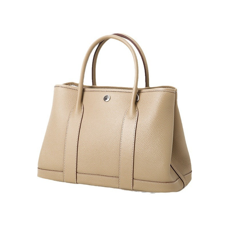 Women's First Layer Cowhide Commuter Large Capacity Handbags