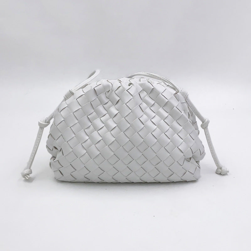 Women's Woven Cloud High-grade Sweet Fashion Dumpling Shoulder Bags