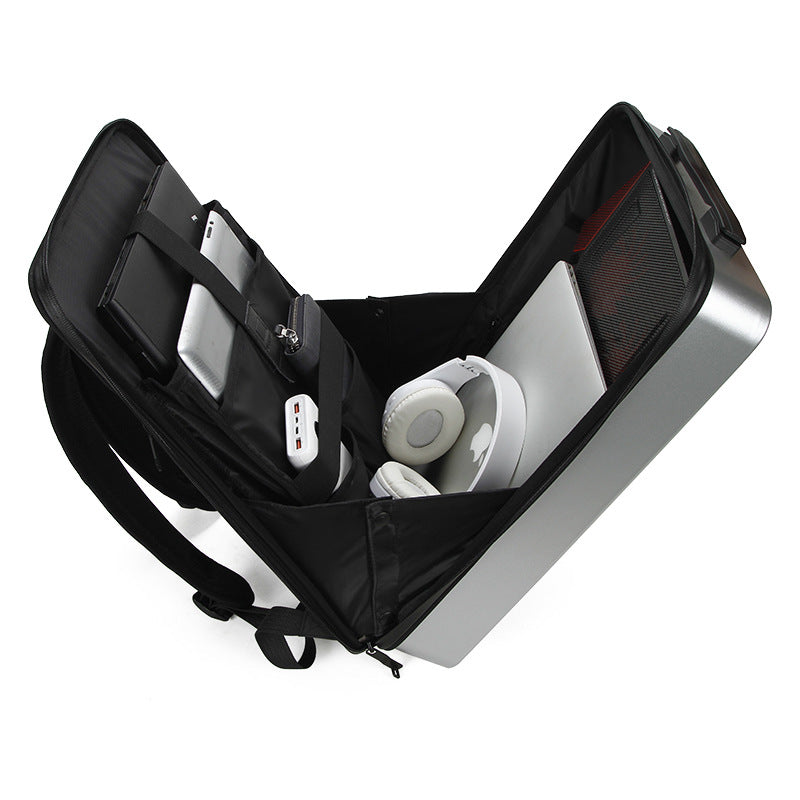 Hard Shell Trendy Two Shoulders Password Backpacks