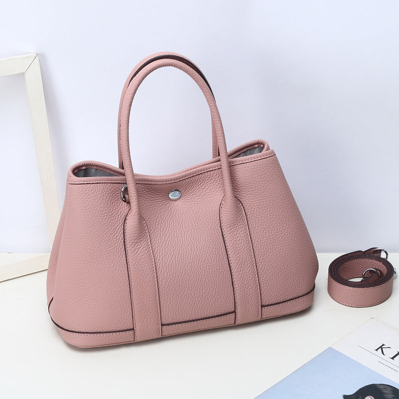 Women's Fashion Genuine Leather First Layer Cowhide Handbags
