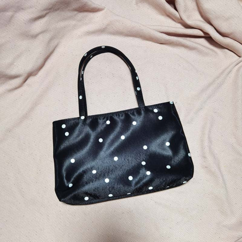 Women's Design Wu Fashionable Satin Hand Underarm Handbags