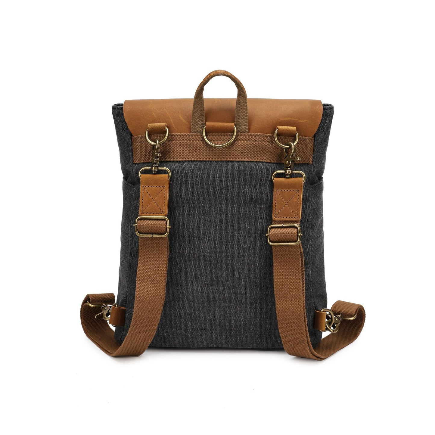 Vintage Canvas Washed With Crazy Horse Backpacks