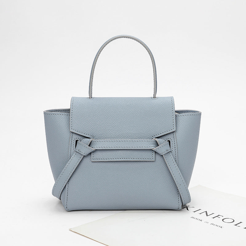 Women's Genuine Leather Catfish Yao Chen Smiling Crossbody Bags