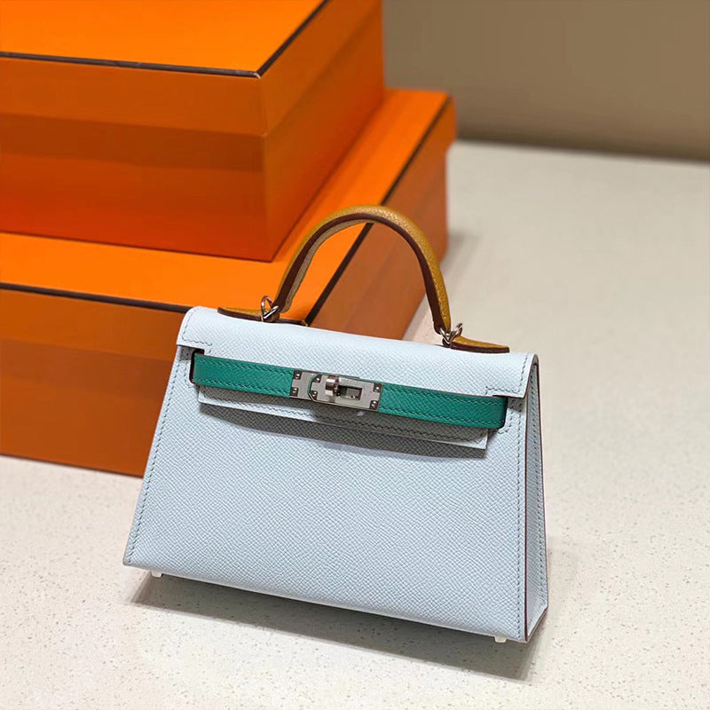 Women's Handmade Wax Line Second Generation Kelly Crossbody Bags