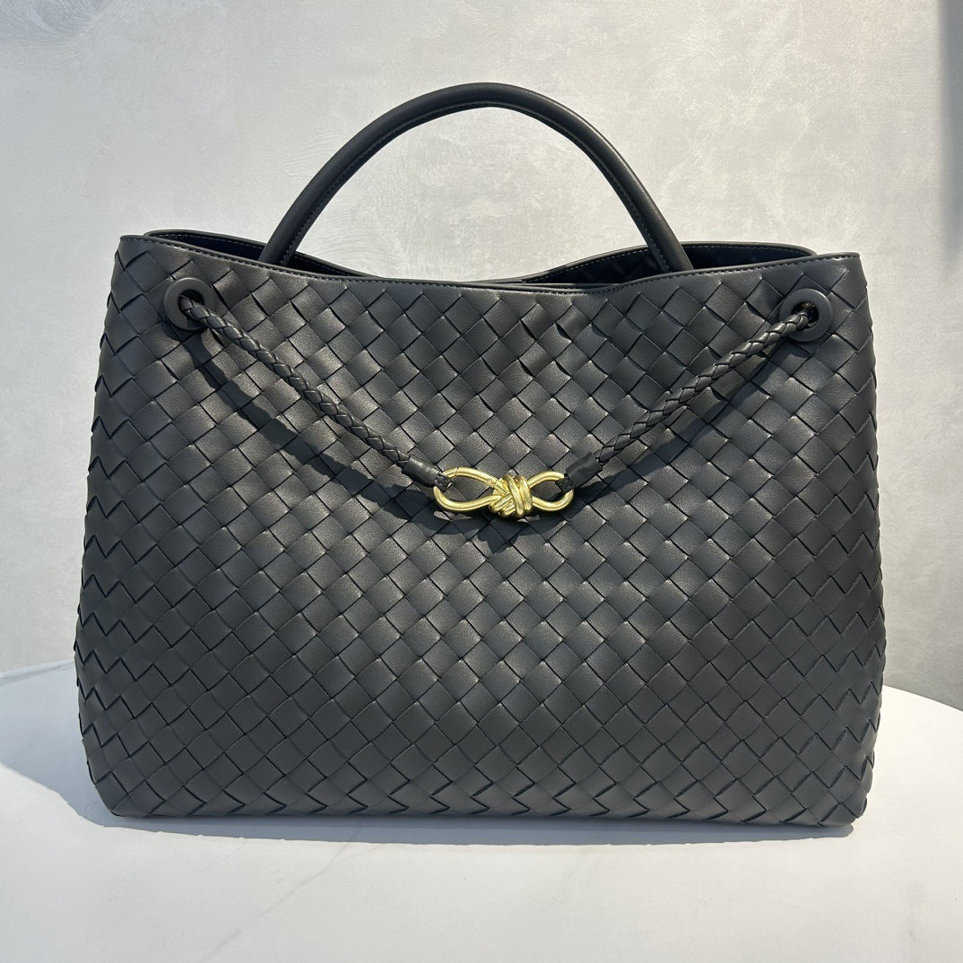 Women's Hand-woven Large Capacity Genuine Leather Handbags