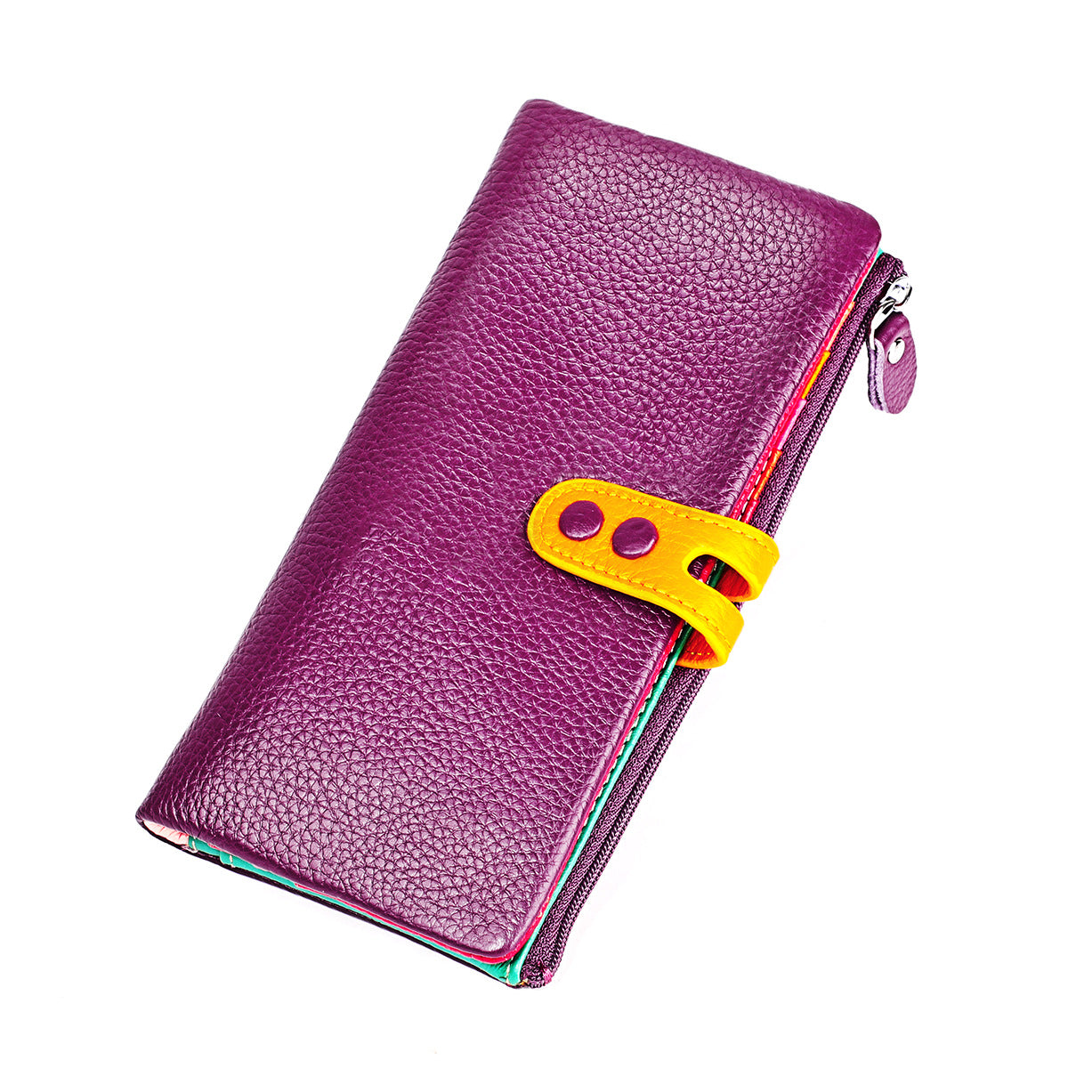 Women's Classy Leather High-grade Long Cowhide Ladies Wallets
