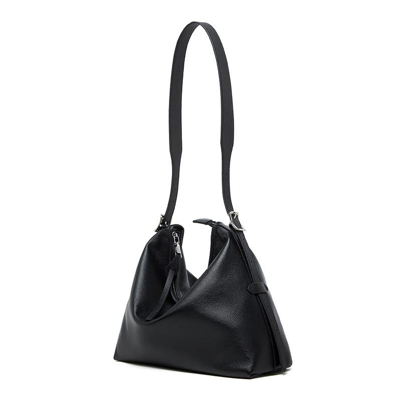 Women's Genuine Leather Autumn High-grade Niche Underarm Bags