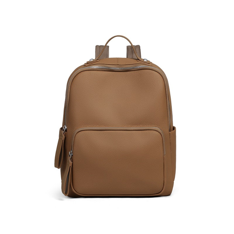 Women's Fashion Genuine Leather High Large Capacity Backpacks