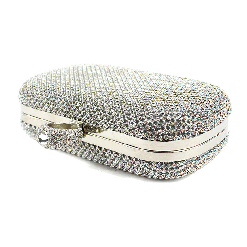 Women's Moon Full Diamond Dinner Banquet Party Evening Bags