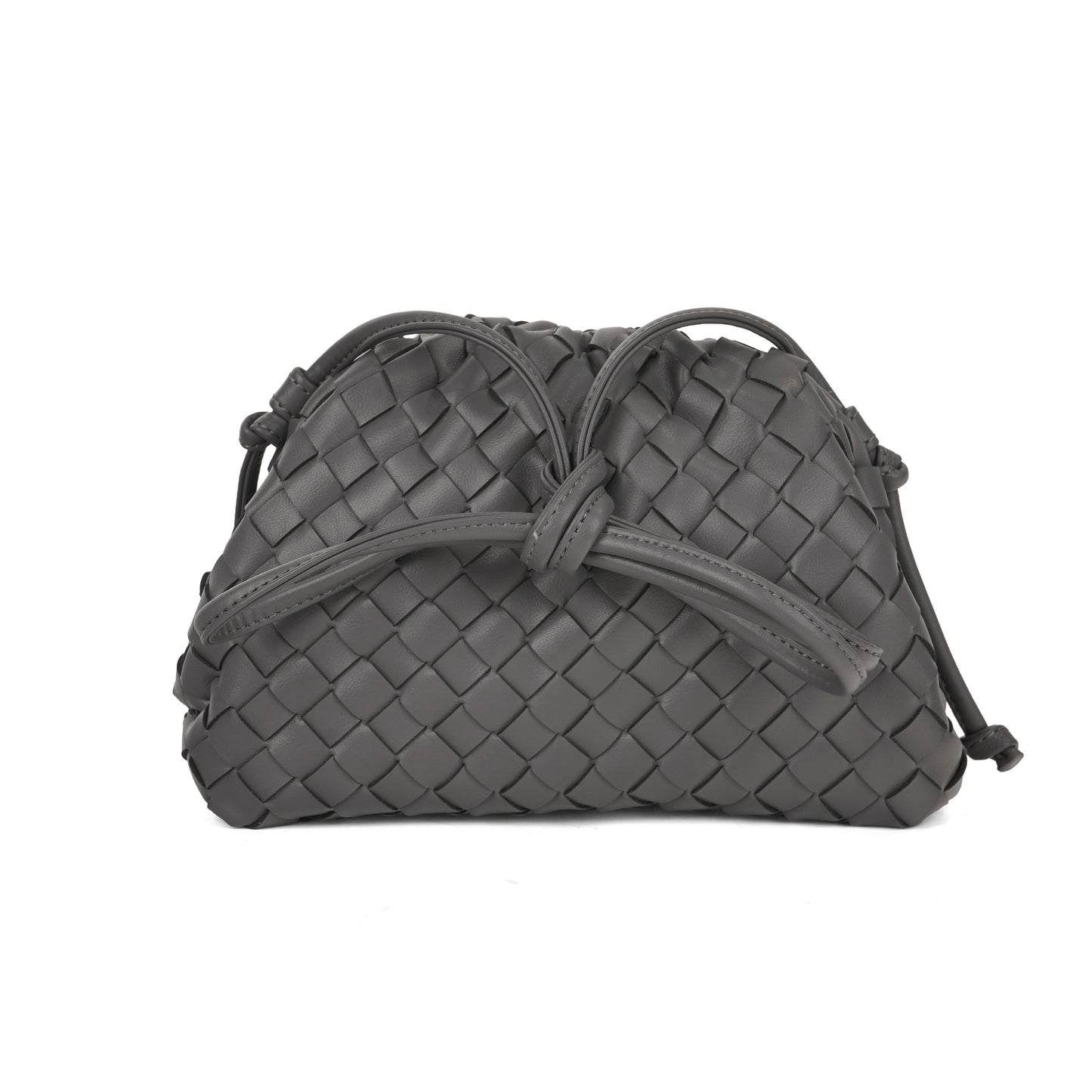 Women's Hand-woven Cloud Stylish Textured High Dumpling Crossbody Bags