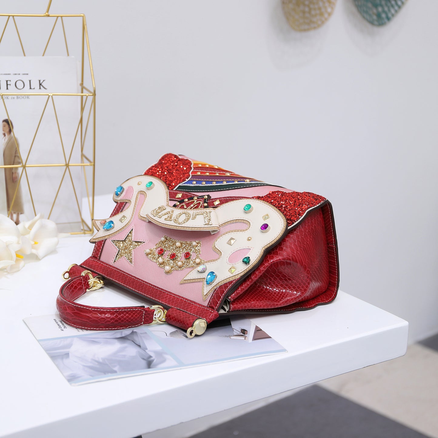 Women's Heavy Handmade Light Luxury Banquet Daily Handbags