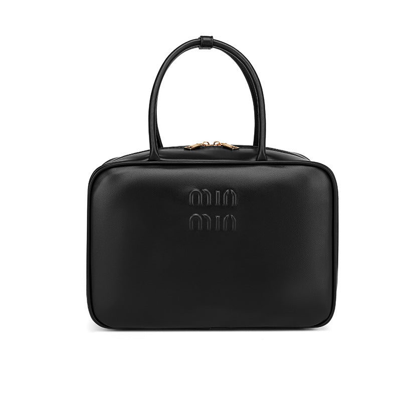 Women's Portable Bowling Fashionable Retro Large Capacity Crossbody Bags