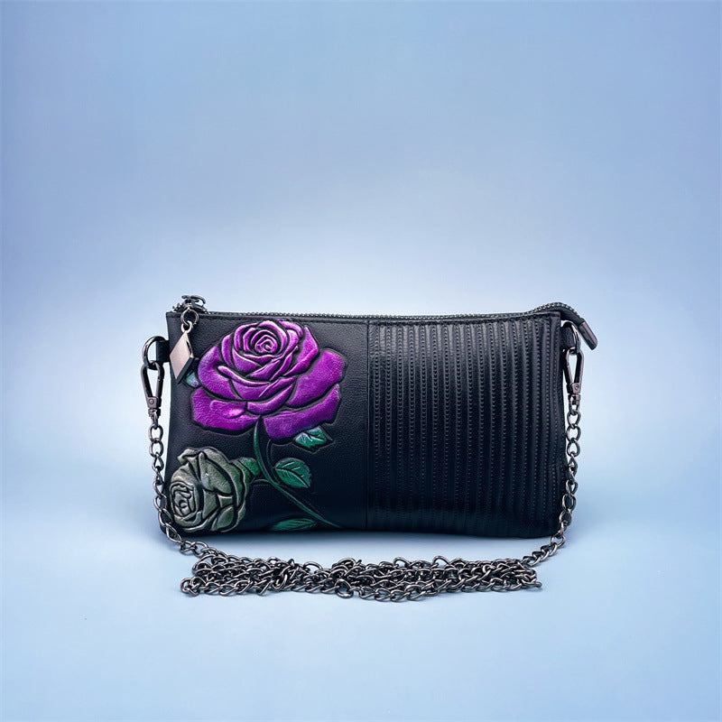 Women's Genuine Leather Clutch To Give Mom Handbags