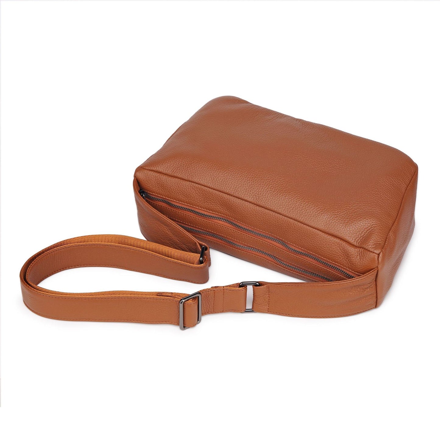 Women's Korean Top Layer Cowhide Soft Leather Crossbody Bags