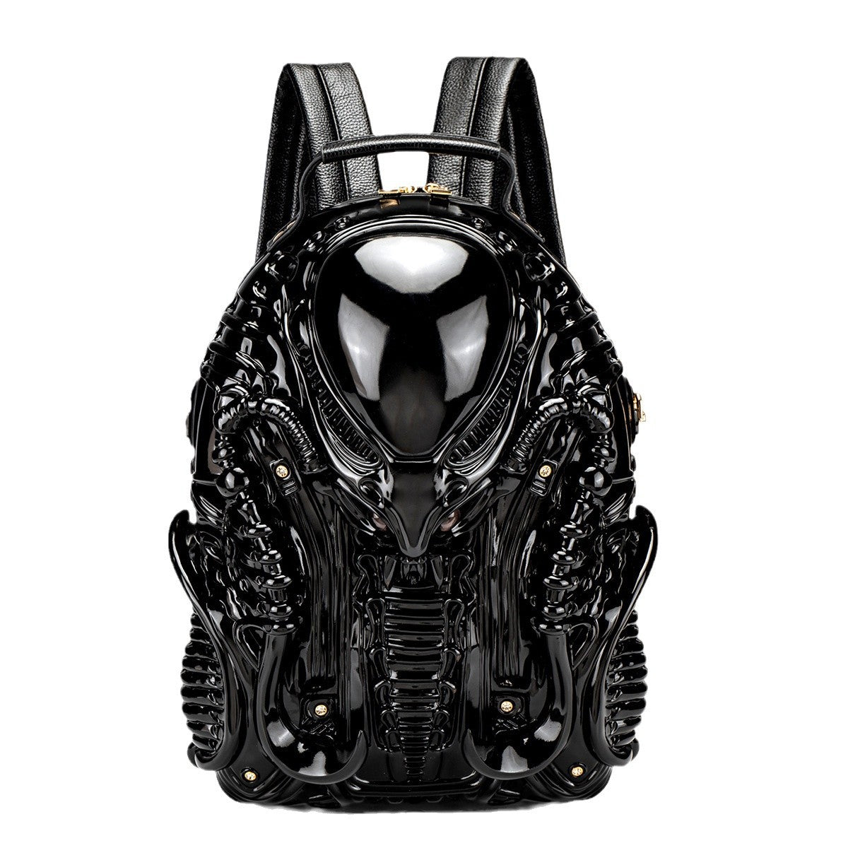 Unique Shaped Personality Iron Warrior Street Backpacks