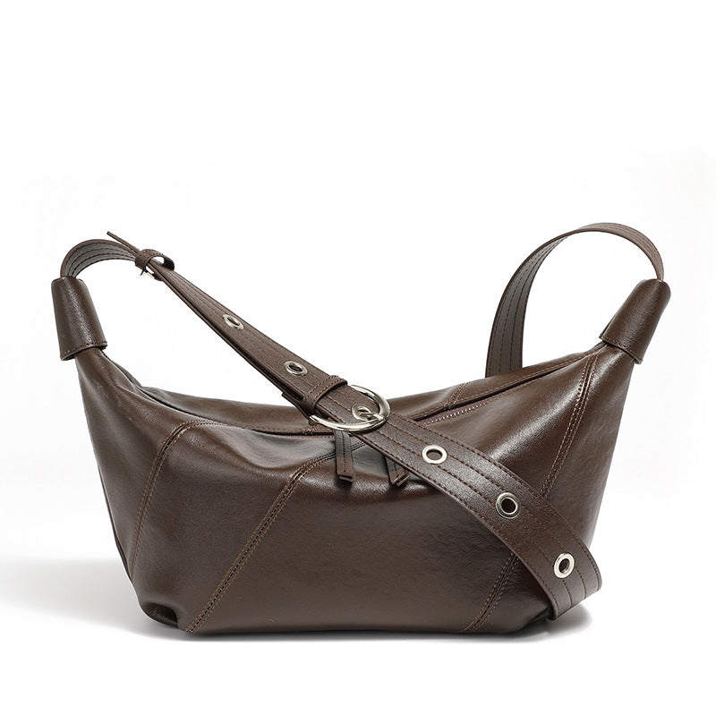 Women's Genuine Leather Light Luxury High-grade Minority Bags