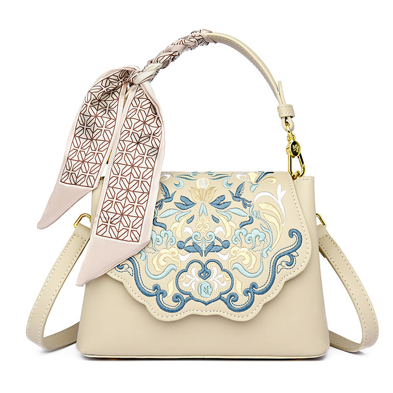 Women's Female Niche High Sense Fashion Retro Handbags