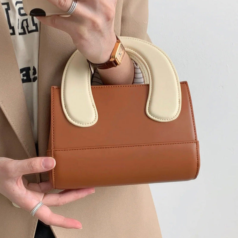 Women's Cute Portable Cow Leather Summer High-grade Crossbody Bags