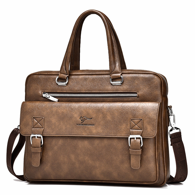 Mike Man Horizontal Business Fashion Large Men's Handbags