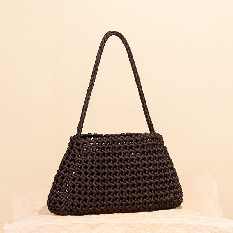 Woven Fashion Satin Underarm High Sense Shoulder Bags