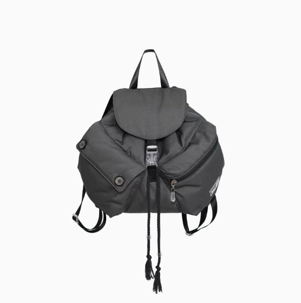 Women's Elegant Niche Nylon Simple Drawstring Backpacks