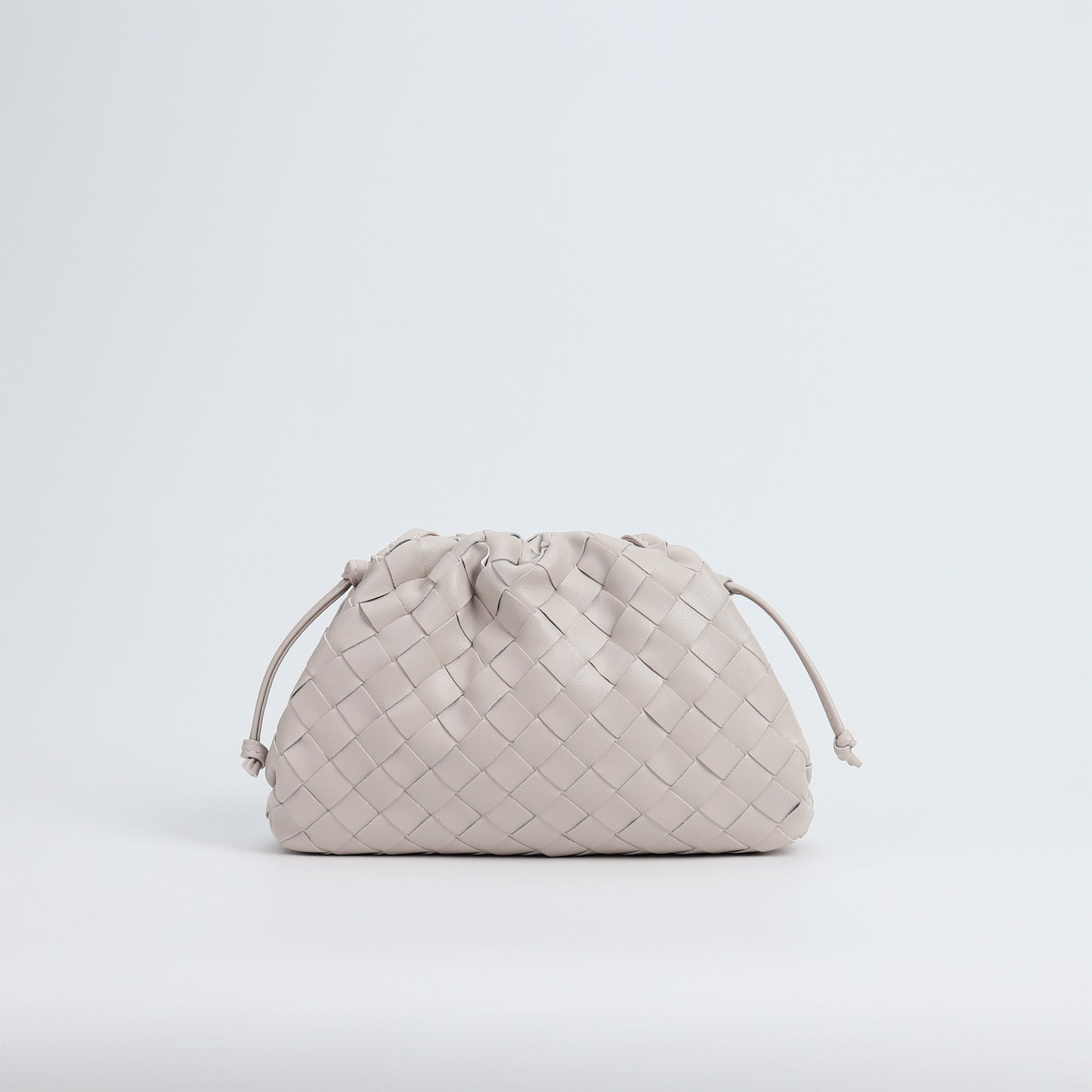Fashion Clutch Woven Korean Style Cloud Soft Leather Crossbody Bags