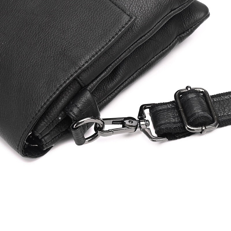 Men's Genuine Leather First Layer Cowhide Clutch Men's Handbags