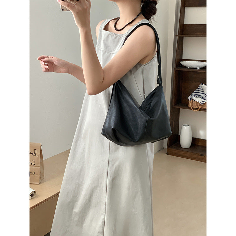 Women's Genuine Leather Large Capacity High Sense Shoulder Bags