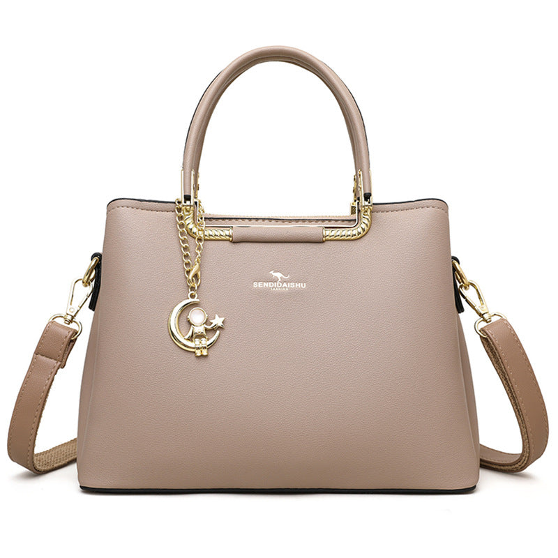 Women's Graceful Mom Soft Leather Fashion Bags