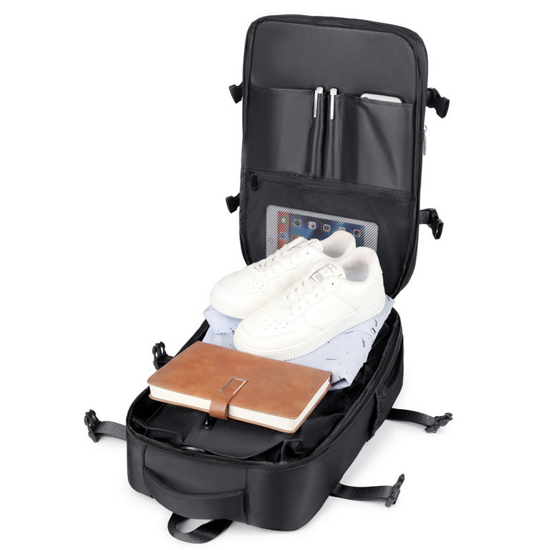 Men's Business Vacuum Compression Large Capacity With Backpacks