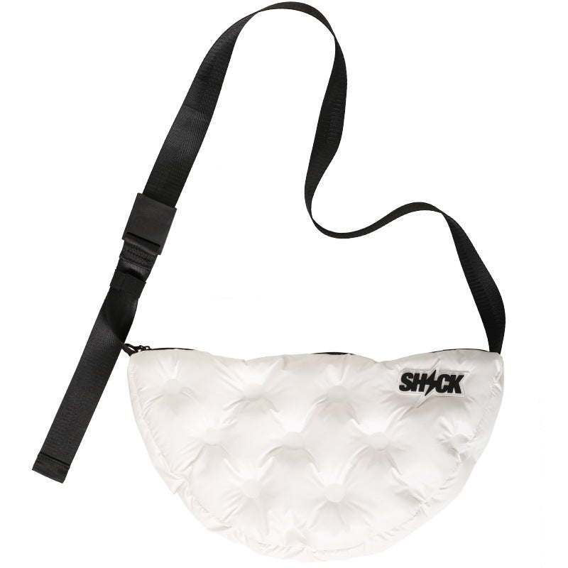 Women's & Men's & Korean Style Fashion Space Cotton Filling Crossbody Bags