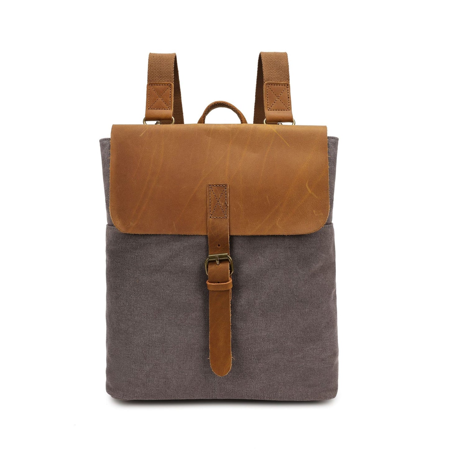 Vintage Canvas Washed With Crazy Horse Backpacks