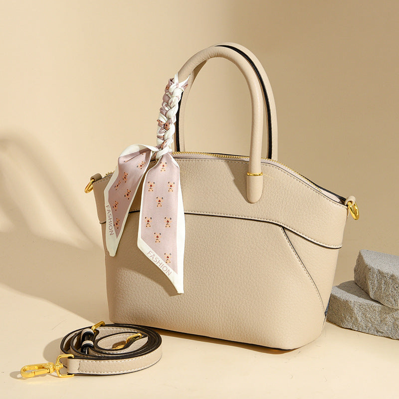 Women's Niche Soft Leather Commuter Simple High Handbags